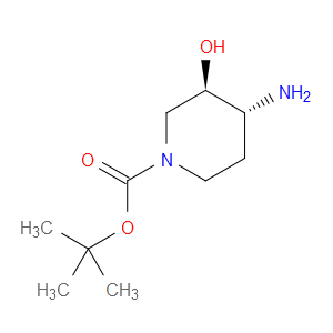 TERT-BUTYL (3R,4R)-4-AMINO-3-HYDROXYPIPERIDINE-1-CARBOXYLATE - Click Image to Close
