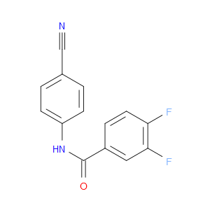 N-(4-CYANOPHENYL)-3,4-DIFLUOROBENZAMIDE