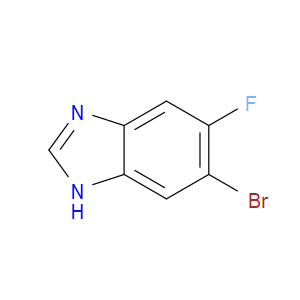 5-BROMO-6-FLUORO-1H-BENZO[D]IMIDAZOLE - Click Image to Close