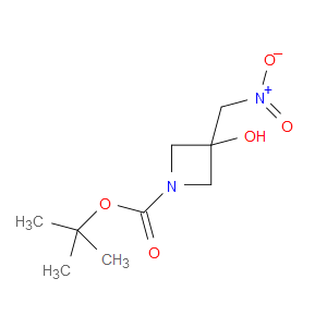1-BOC-3-HYDROXY-3-(NITROMETHYL)AZETIDINE