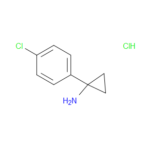 1-(4-CHLOROPHENYL)CYCLOPROPANAMINE HYDROCHLORIDE