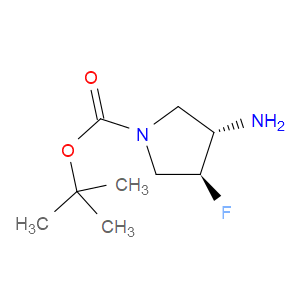 (3S,4S)-TERT-BUTYL 3-AMINO-4-FLUOROPYRROLIDINE-1-CARBOXYLATE - Click Image to Close