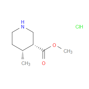 METHYL (3R,4R)-REL-4-METHYLPIPERIDINE-3-CARBOXYLATE HYDROCHLORIDE - Click Image to Close