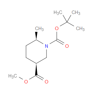 1-TERT-BUTYL 3-METHYL (3S,6R)-6-METHYLPIPERIDINE-1,3-DICARBOXYLATE - Click Image to Close