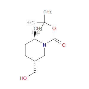 TERT-BUTYL (2R,5R)-5-(HYDROXYMETHYL)-2-METHYLPIPERIDINE-1-CARBOXYLATE - Click Image to Close