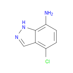 4-CHLORO-1H-INDAZOL-7-AMINE