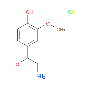 DL-Normetanephrine hydrochloride - Click Image to Close