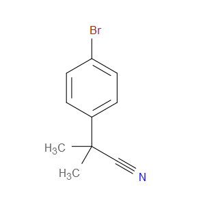 2-(4-BROMOPHENYL)-2-METHYLPROPANENITRILE - Click Image to Close