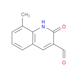 2-HYDROXY-8-METHYLQUINOLINE-3-CARBALDEHYDE