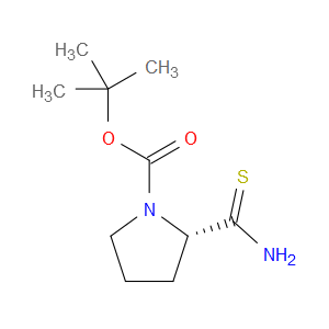 (S)-TERT-BUTYL 2-CARBAMOTHIOYLPYRROLIDINE-1-CARBOXYLATE - Click Image to Close