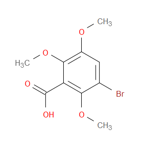 3-BROMO-2,5,6-TRIMETHOXYBENZOIC ACID