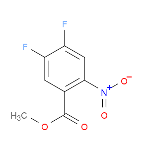 METHYL 4,5-DIFLUORO-2-NITROBENZOATE