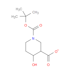 1-(TERT-BUTOXYCARBONYL)-4-HYDROXYPIPERIDINE-3-CARBOXYLIC ACID