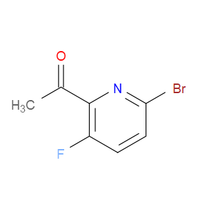 1-(6-BROMO-3-FLUOROPYRIDIN-2-YL)ETHANONE