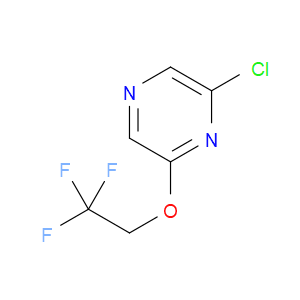 2-CHLORO-6-(2,2,2-TRIFLUOROETHOXY)PYRAZINE