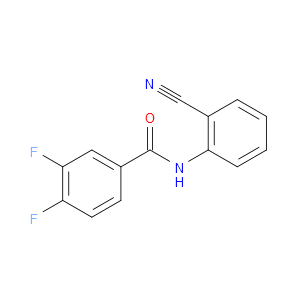 N-(2-CYANOPHENYL)-3,4-DIFLUOROBENZAMIDE
