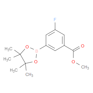 METHYL 3-FLUORO-5-(4,4,5,5-TETRAMETHYL-1,3,2-DIOXABOROLAN-2-YL)BENZOATE - Click Image to Close