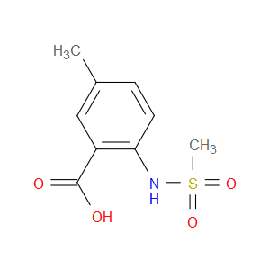 5-METHYL-2-(METHYLSULFONAMIDO)BENZOIC ACID - Click Image to Close