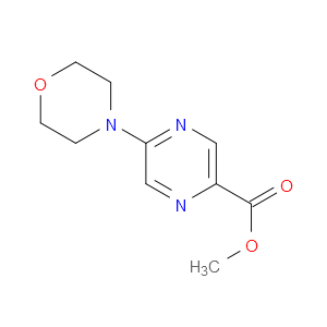 METHYL 5-MORPHOLINOPYRAZINE-2-CARBOXYLATE - Click Image to Close