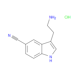 3-(2-AMINOETHYL)-1H-INDOLE-5-CARBONITRILE HYDROCHLORIDE - Click Image to Close