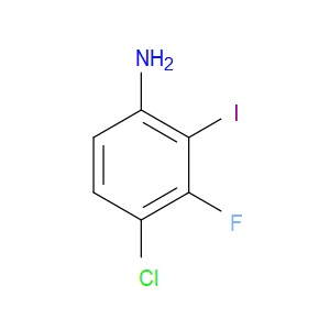 4-CHLORO-3-FLUORO-2-IODOANILINE