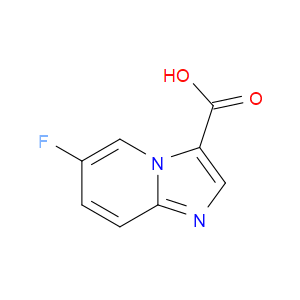 6-FLUOROIMIDAZO[1,2-A]PYRIDINE-3-CARBOXYLIC ACID