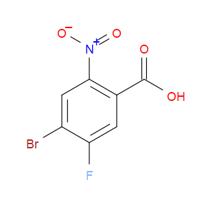 4-BROMO-5-FLUORO-2-NITROBENZOIC ACID