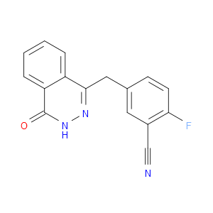 2-FLUORO-5-((4-OXO-3,4-DIHYDROPHTHALAZIN-1-YL)METHYL)BENZONITRILE - Click Image to Close