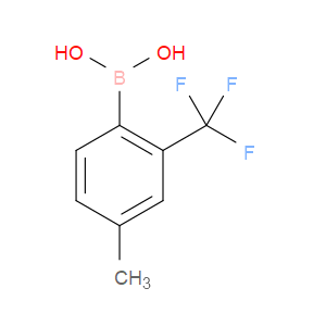 (4-METHYL-2-(TRIFLUOROMETHYL)PHENYL)BORONIC ACID