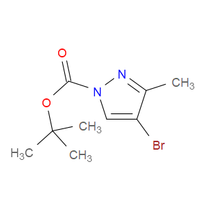 TERT-BUTYL 4-BROMO-3-METHYL-1H-PYRAZOLE-1-CARBOXYLATE - Click Image to Close
