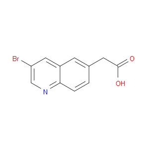 2-(3-BROMOQUINOLIN-6-YL)ACETIC ACID