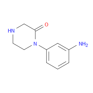 1-(3-AMINOPHENYL)PIPERAZIN-2-ONE