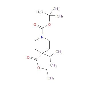 ETHYL 1-BOC-4-ISOPROPYL-4-PIPERIDINECARBOXYLATE - Click Image to Close