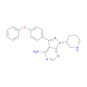 (R)-3-(4-PHENOXYPHENYL)-1-(PIPERIDIN-3-YL)-1H-PYRAZOLO[3,4-D]PYRIMIDIN-4-AMINE - Click Image to Close