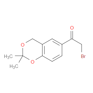 2-BROMO-1-(2,2-DIMETHYL-4H-BENZO[D][1,3]DIOXIN-6-YL)ETHANONE - Click Image to Close