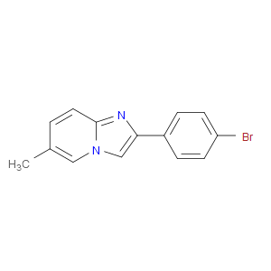 2-(4-BROMOPHENYL)-6-METHYLIMIDAZO[1,2-A]PYRIDINE