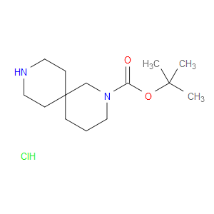 TERT-BUTYL 2,9-DIAZASPIRO[5.5]UNDECANE-2-CARBOXYLATE HYDROCHLORIDE - Click Image to Close