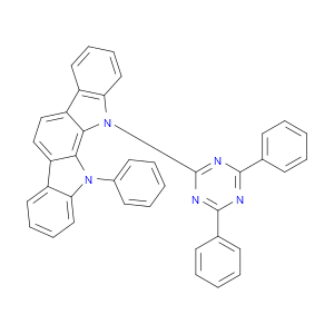 11-(4,6-DIPHENYL-[1,3,5]TRIAZIN-2-YL)-12-PHENYL-11,12-DIHYDRO-11,12-DIAZA-INDENO[2,1-A]FLUORENE