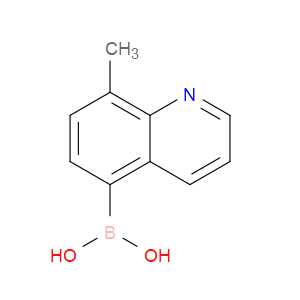 (8-METHYLQUINOLIN-5-YL)BORONIC ACID - Click Image to Close