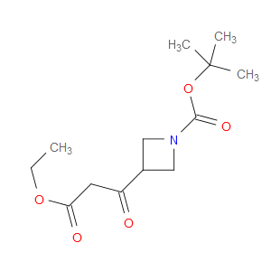 1-BOC-3-(3-ETHOXY-3-OXOPROPANOYL)AZETIDINE