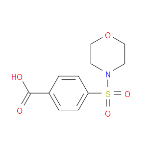 4-(MORPHOLINE-4-SULFONYL)-BENZOIC ACID - Click Image to Close