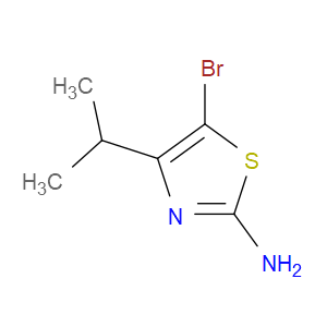 5-BROMO-4-ISOPROPYLTHIAZOL-2-AMINE - Click Image to Close