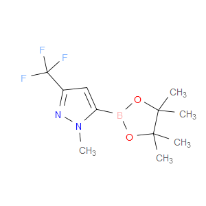 1-METHYL-5-(4,4,5,5-TETRAMETHYL-1,3,2-DIOXABOROLAN-2-YL)-3-(TRIFLUOROMETHYL)-1H-PYRAZOLE