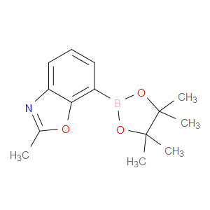 2-METHYL-7-(4,4,5,5-TETRAMETHYL-1,3,2-DIOXABOROLAN-2-YL)BENZO[D]OXAZOLE
