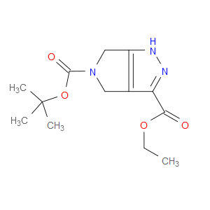 5-TERT-BUTYL 3-ETHYL 4,6-DIHYDROPYRROLO[3,4-C]PYRAZOLE-3,5(1H)-DICARBOXYLATE