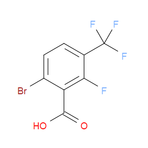 6-BROMO-2-FLUORO-3-(TRIFLUOROMETHYL)BENZOIC ACID - Click Image to Close