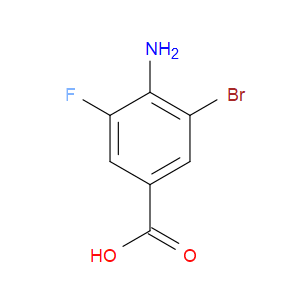 4-AMINO-3-BROMO-5-FLUOROBENZOIC ACID