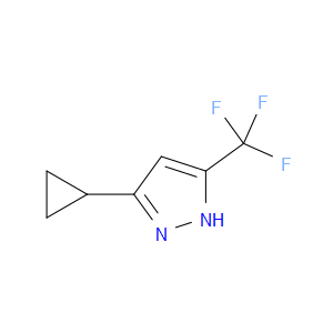 5-CYCLOPROPYL-3-(TRIFLUOROMETHYL)-1H-PYRAZOLE - Click Image to Close