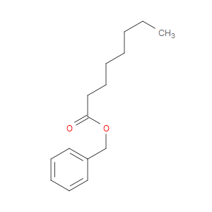 BENZYL OCTANOATE - Click Image to Close