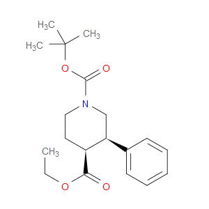 ETHYL CIS-N-BOC-3-PHENYLPIPERIDINE-4-CARBOXYLATE